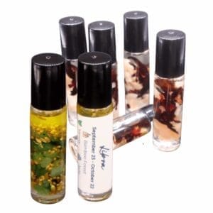 Zodiac Crystal Perfume Roller